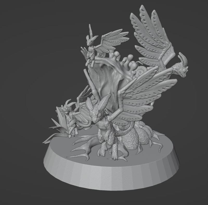 NURGLING PROXY - fairy dragons