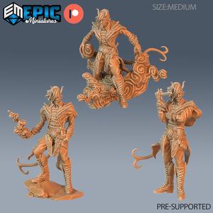 Tiefling Adventurer Set / Human Devil Hybrid / Evil Humanoid / Ruthless Trickster / Hell Army