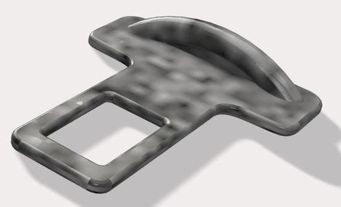seat belt buckle dummy Gurtschloss