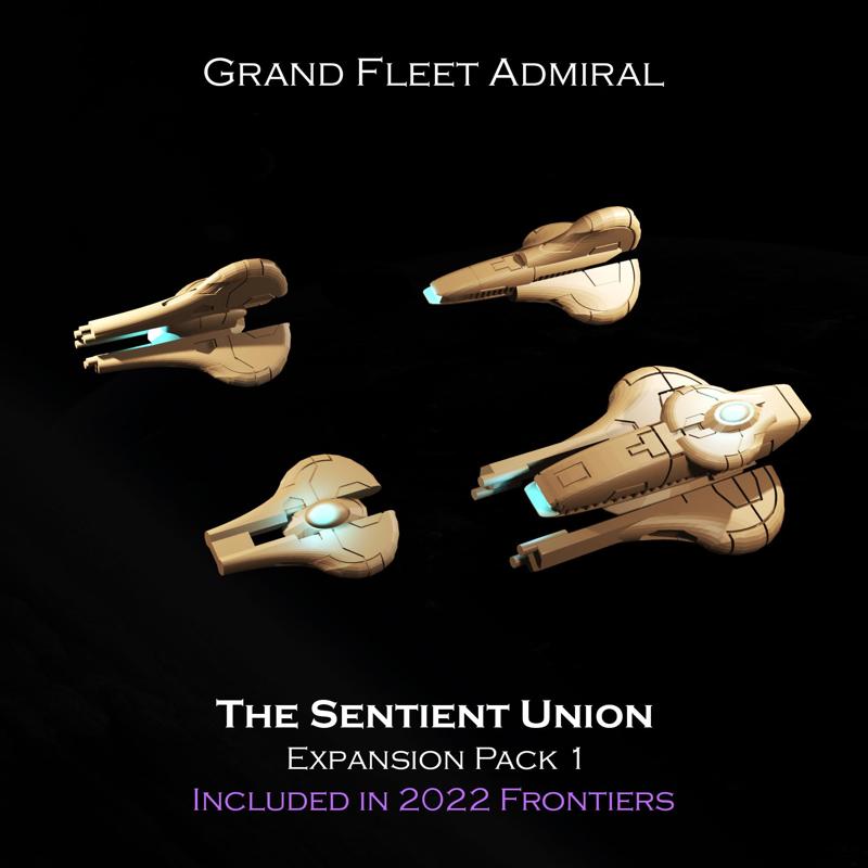SCI-FI Ships Expansion Pack 1 - Sentient Union - Presupported