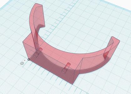 FLSUN Super Racer (SR) Accessory Clip with Screw Holes