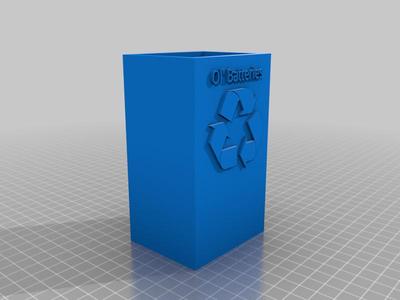 AAA Battery Recycling Bin