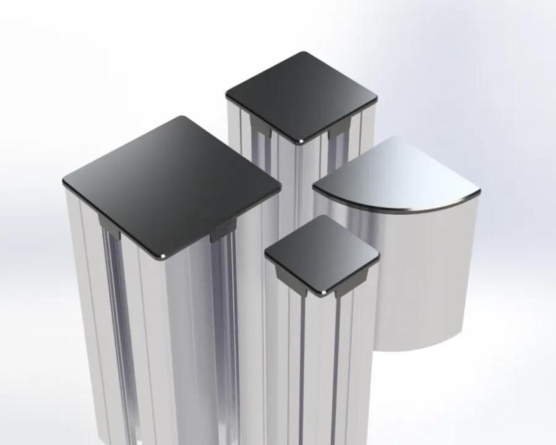 Endcap Collection Aluminum Profile   