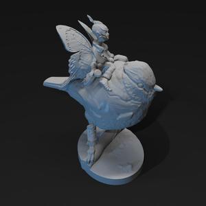 Faerie Blue Tit rider