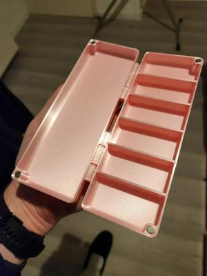 Print In Place Box with Compartments and Magnetic Closure   