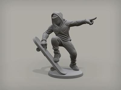 Nova Finn, Superhero Statue   