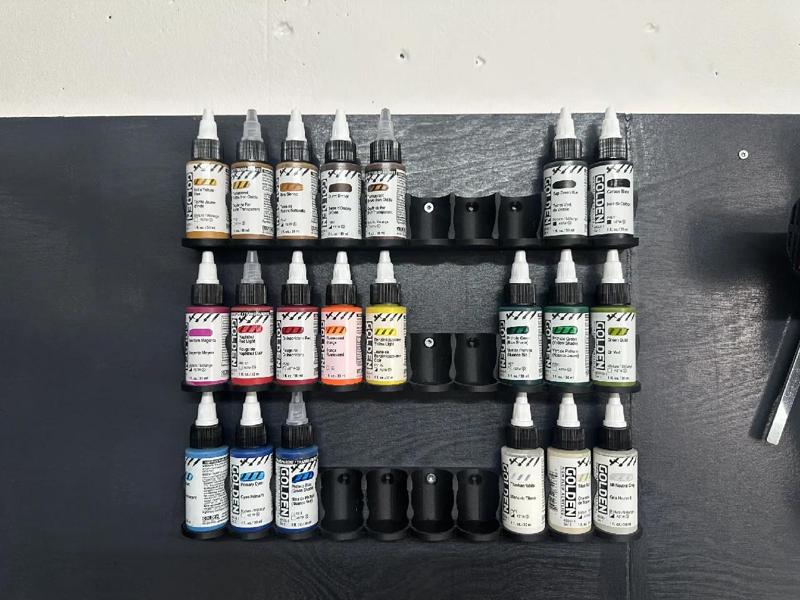 GoldenWall Airbrush Organizer   