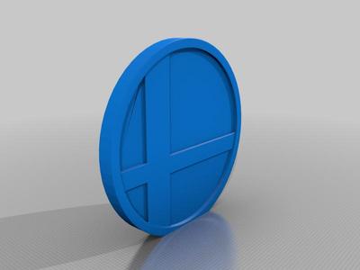 Super Smash Tournament Trophy 2 colors