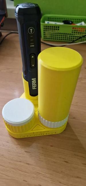 FERM screwdriver box - hexagonal drills, bits   