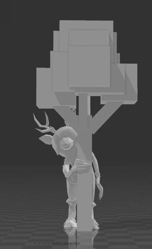 The Deer from 99 Nights in the Forest (Roblox)   