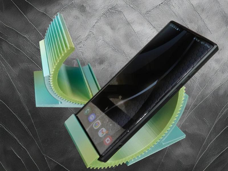 Adjustable Gear Stand for Mobile Phones   