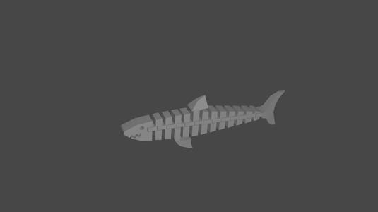 Articulated shark