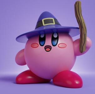 Kirby Wizard - Halloween