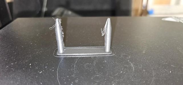 Small and fast retraction test print   