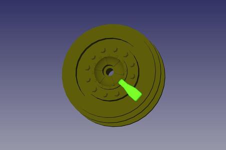 ZiL-157 wheel rim