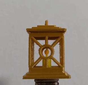 Lantern with candle   