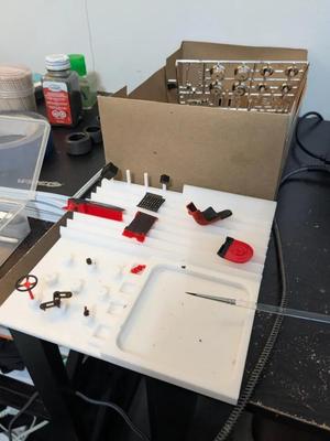 Scale Model Car Painting Tray   