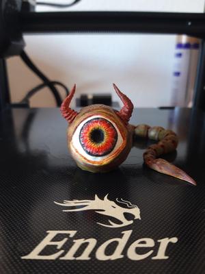 Articulated Horned Eye