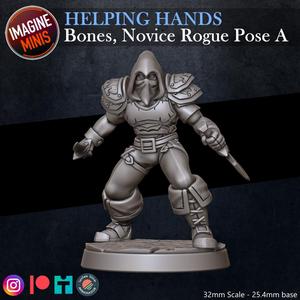 Helping Hands - Novice Rogue, Bones - Pose A