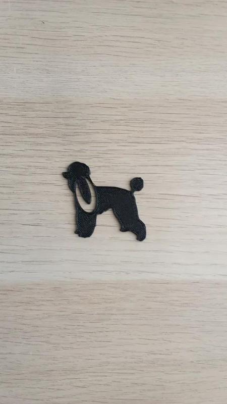Poodle Bookmarker   