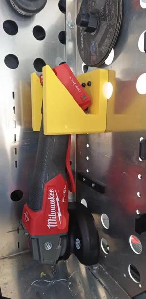 Milwaukee grinder holder   