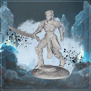 Female elf fighter 1