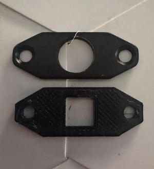 Square antenna cover for NooElec Ubertooth One Aluminum Enclosure   