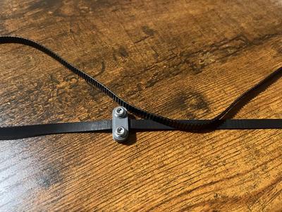 GT2 belt lock   