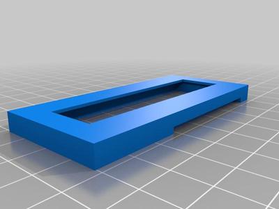 Bezel for Midas OLED Display MCOB21605G series
