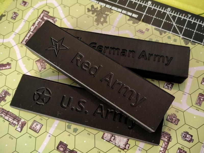 1/2" counter tray for the Advanced Squad Leader Starter Kit 1 (ASL ASLSK)