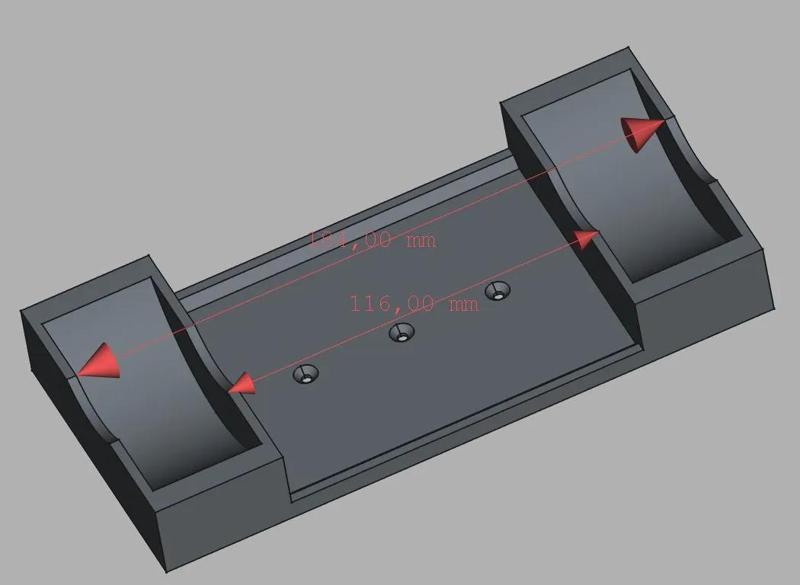 Transportsicherung RC Truck Vorderachse   