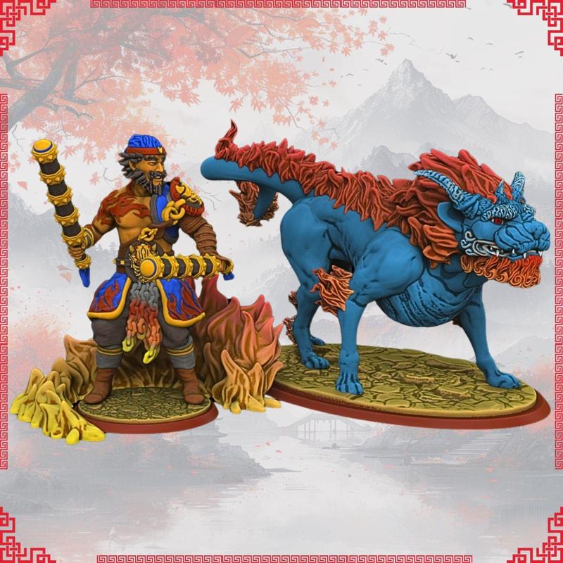 Fire Warrior / Foo Lion Pack