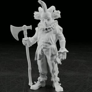 Clown with Axe   