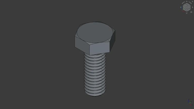 ISO 4017 Bolts M12 - M36 / Length 25 - 200   