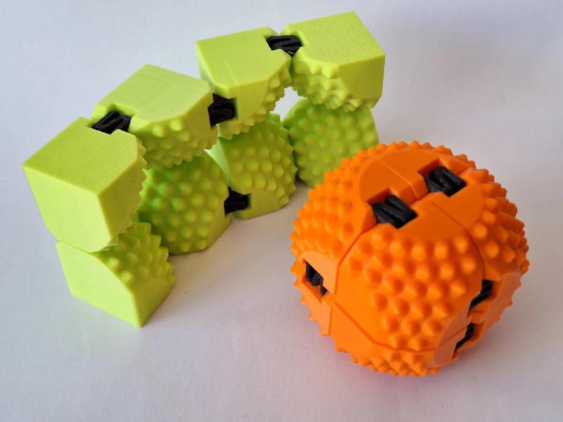 Infinity ball with massage effect   