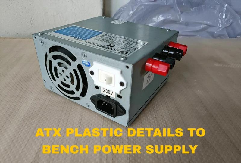 ATX power supply details to a simple bench power supply   