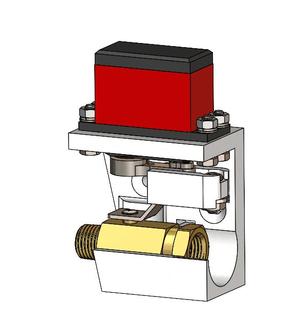 Servo-Actuated High Pressure Ball Valve - Half Cat Rocketry