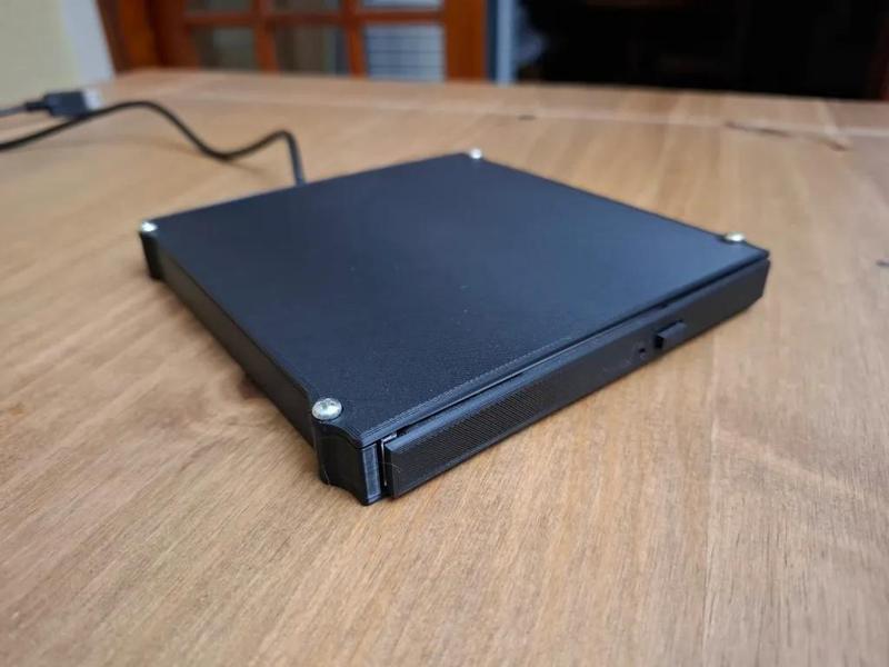Laptop Slim CD DVD Drive Burner Enclosure / Case (12 mm)   