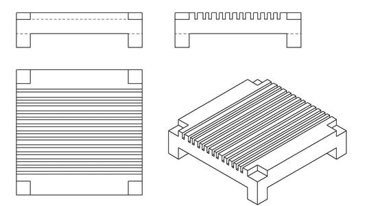 stackable Cable Manager for DJs   