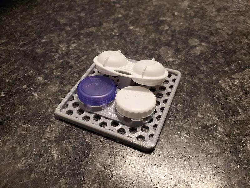 Contact Lens Drying Station   