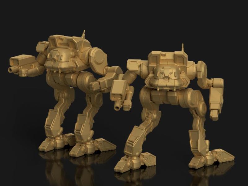 Kitfox Uller Prime for Battletech