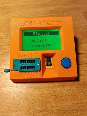LCR-T4 ESR Meter Case Re-Redesigned   