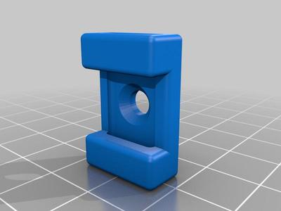 Electrical cable tie clip for M4 or csnk wood screws