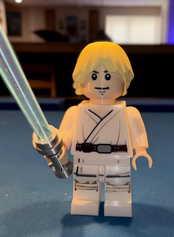 Star Wars Luke Skywalker Brick MegaFigure (5:1 Scale)   
