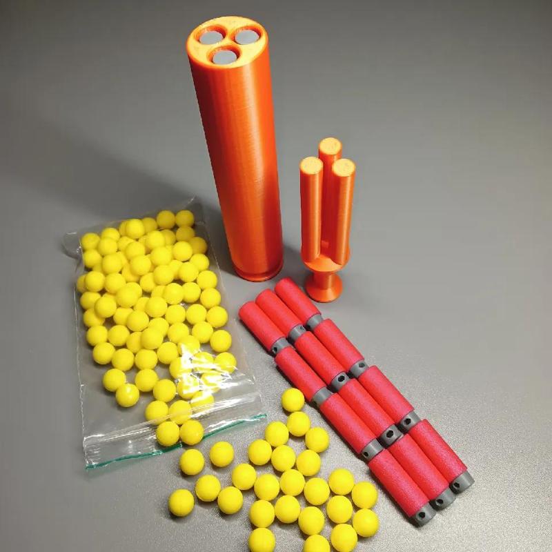 Silly Shell -- 12x Short Darts -- Airtight Barrels 3x4 Short Darts -- Triple Ramrod   