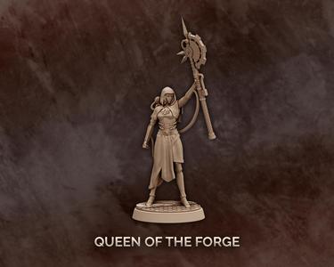 Queen of the Forge - Human Artificer