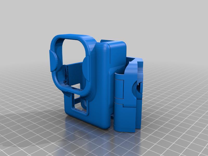 FR7 Gopro8 dampened mount with Telesin ND filter