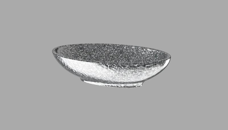 Elliptical Footed Bowl   