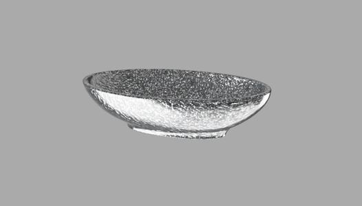 Elliptical Footed Bowl   