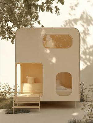 Lune Capsule Futurist Microhome   